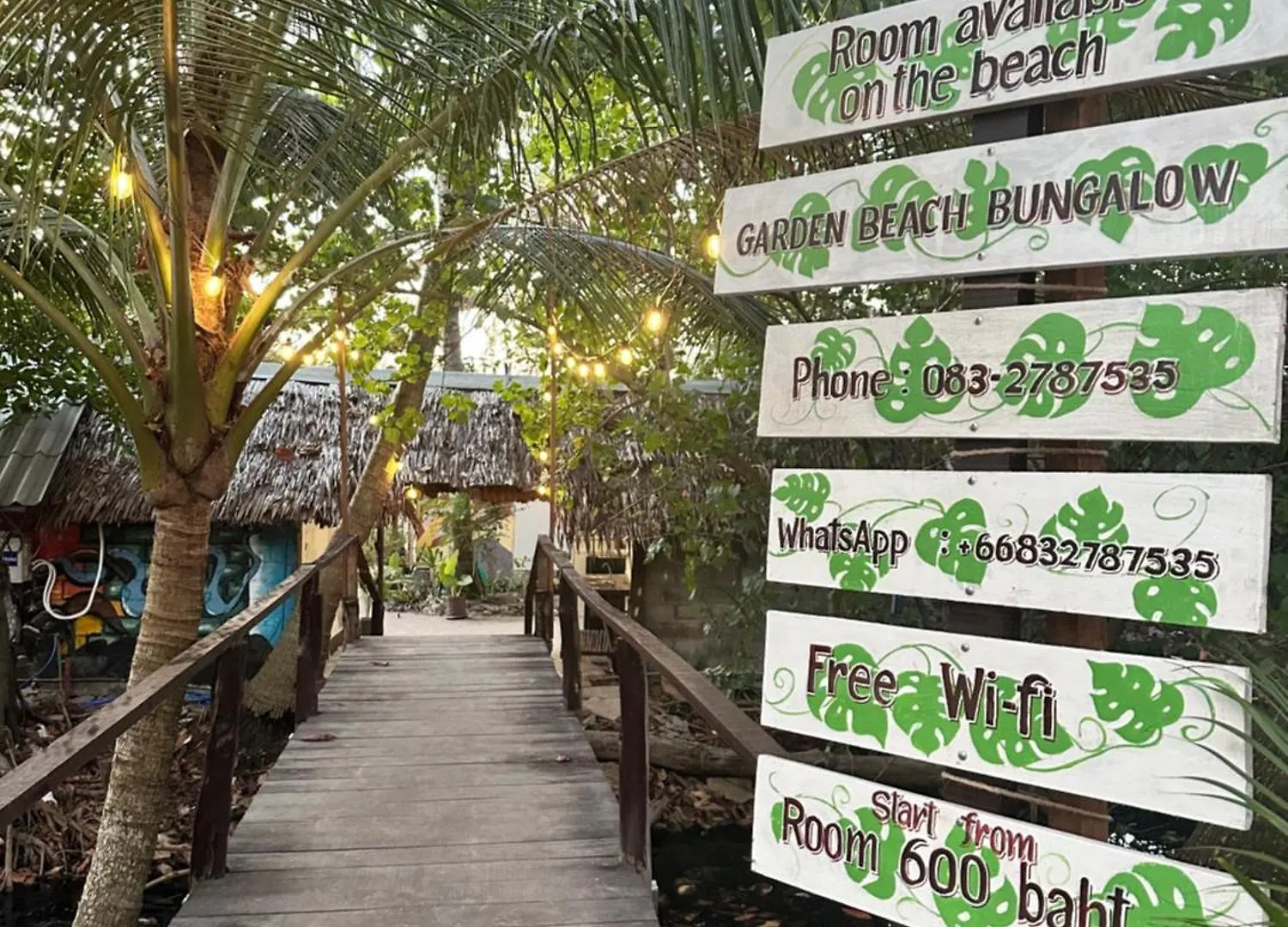 Garden Beach Bungalows Ko Lanta Hostel